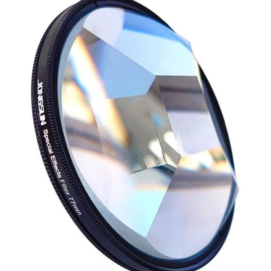 Jongsun 77mm Vier-Prisma Spezialeffektfilter für DSLR und Videokameras, FX Glas