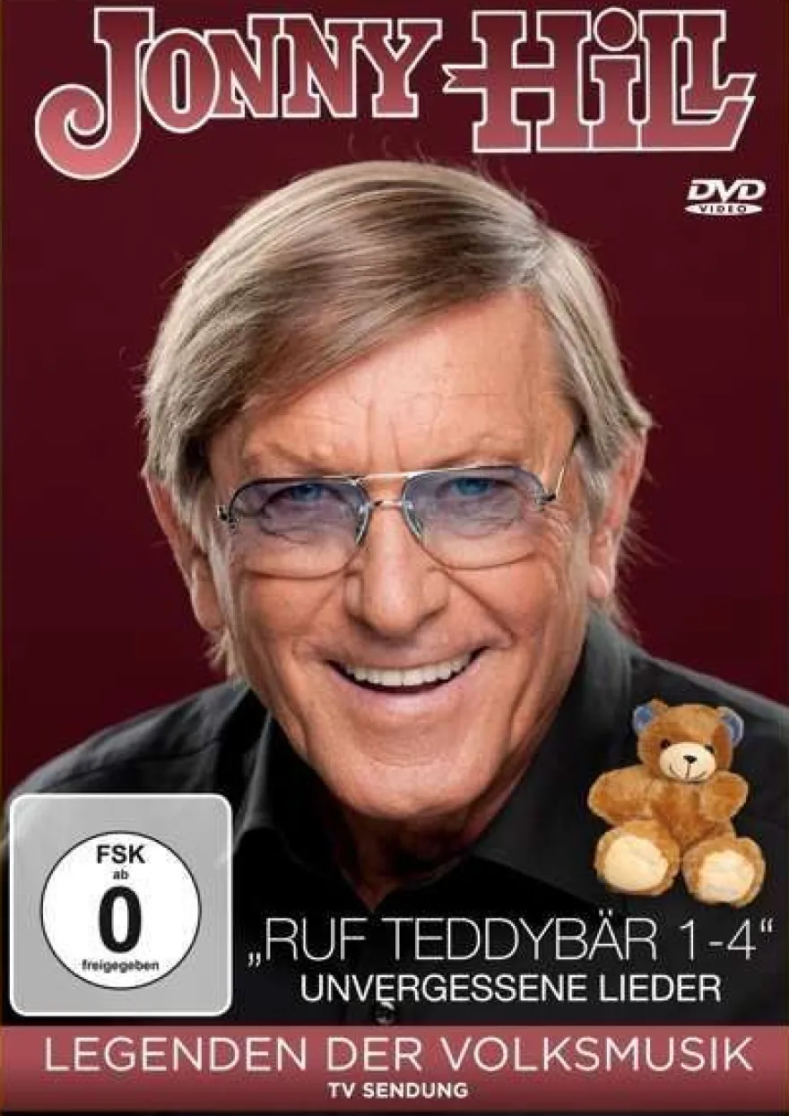 Jonny Hill: Ruf Teddybär 1-4-Unvergessene Lieder-Legenden (DVD)