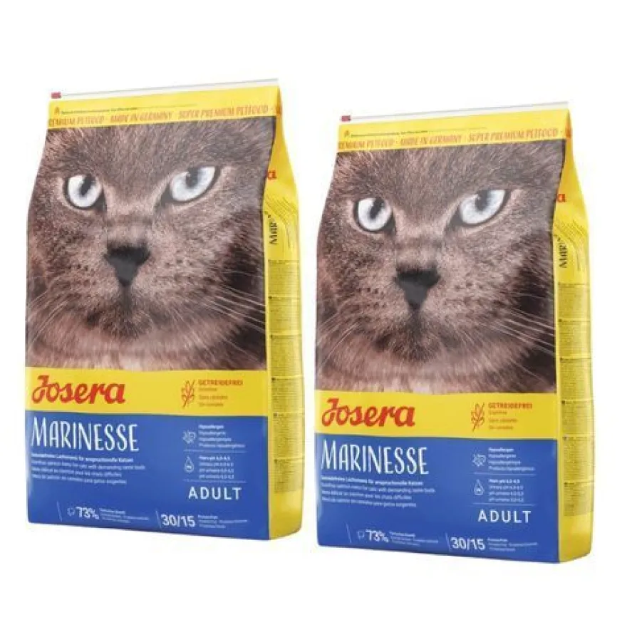 JOSERA Marinesse - Trockenfutter für Katzen - 2 x 2 kg