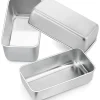 Joyfair Kastenform 3er Set, Edelstahl Brotbackform für Brot/Kuchen/Toast