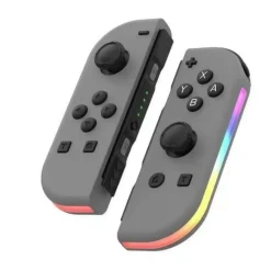 Joypad (L/R) kompatibel mit Switch, Gamepad Controller mit LED/Turbo/Wake-up/Screensh