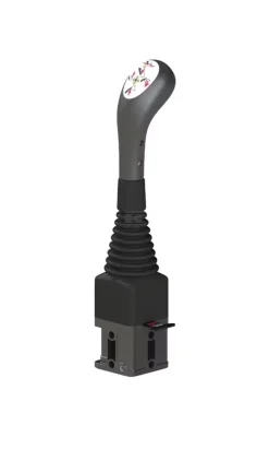 Joystick Einhandhebel Frontlader 2 Taster Stoll, Hauer, Quicke Kreuzhebel
