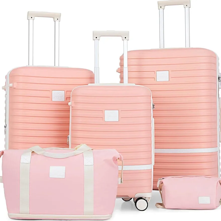 Joyway Kofferset 3tlg Hartschalen Trolley mit TSA-Schloss, 4-Zwillingrollen