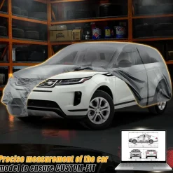 Judanna Autoabdeckung Wasserdicht für Land Rover Range Rover Evoque 2011-2025