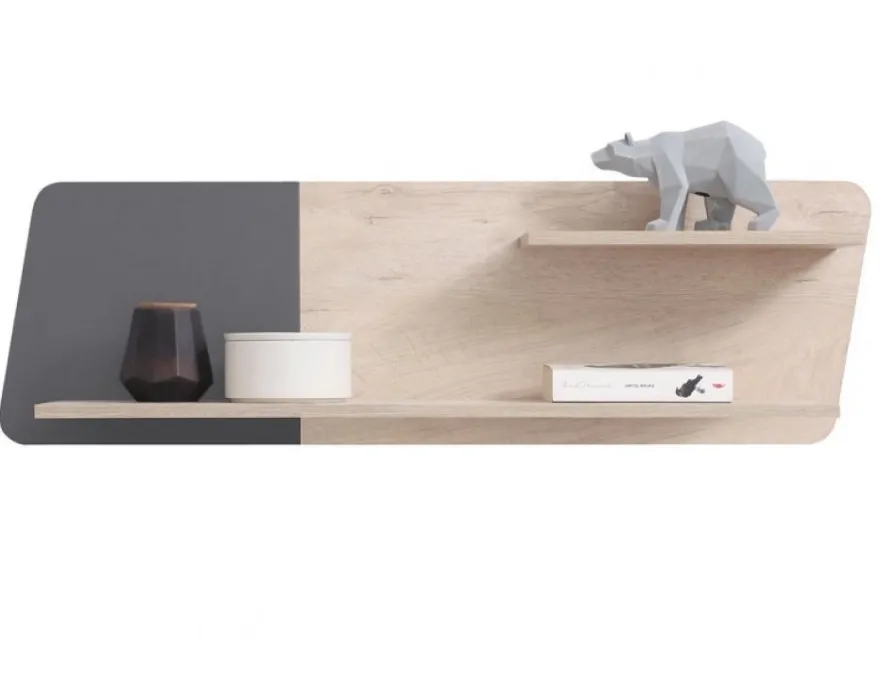 Jugendzimmer Kinderzimmer komplett Davis Set A 5-tlg. Schrank, Schreibtisch, Regale