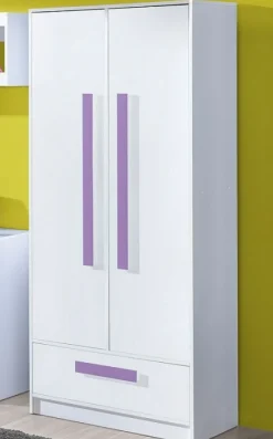 Jugendzimmer Kinderzimmer komplett Gerome Set C 7-tlg. Hochglanz Farbauswahl