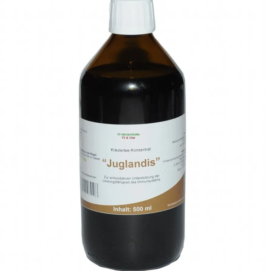 Juglandis Tee Konzentrat ist aufbauend und stärkend für das Immunsystem 500 ml
