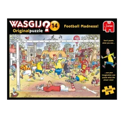Jumbo Spiele 1119801817 Wasgij Original 14 Football Madness! 1000 Teile Puzzle