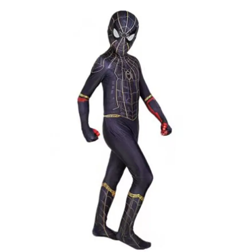 Jungen Spiderman Kostum Maske Karneval Fasching Cosplay Party Kinder Kleidung