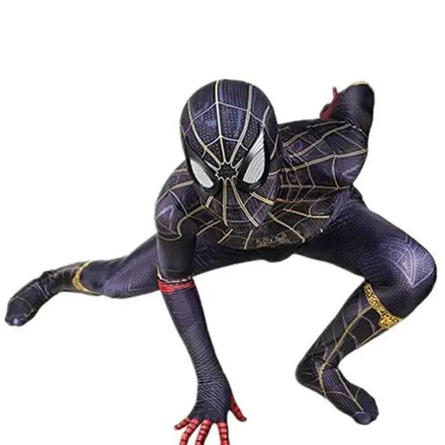 Jungen Spiderman Kostum Maske Karneval Fasching Cosplay Party Kinder Kleidung