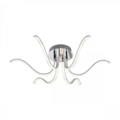 JUST LIGHT 15342-17 LED Deckenleuchte Valerie 6-flammig chrom 3000K