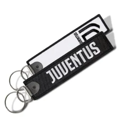 Juventus Turin Schlüsselanhänger Textil-Logo