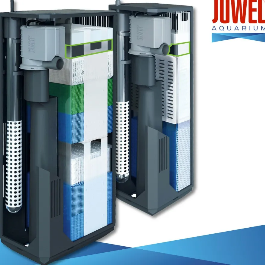 Juwel bioCarb 2x2 Stück Kohleschwamm XL Aquarium Filtermedien Schwamm Watte