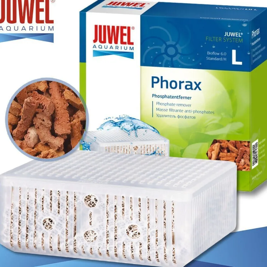 Juwel Phorax Phosphatentferner L Aquarium Filtermedien Schwamm Flies Watte