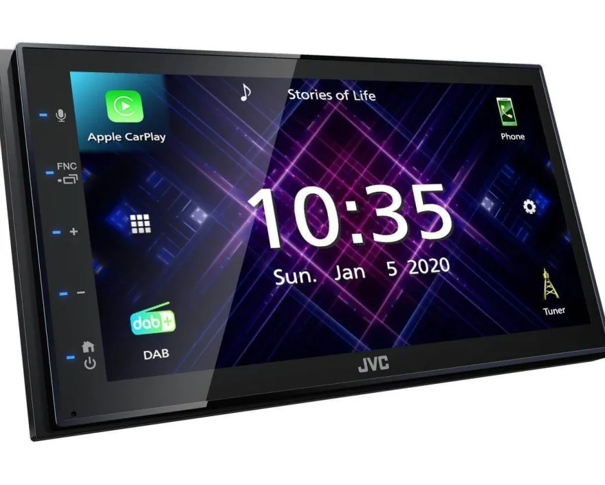 JVC Autoradio Apple CarPlay Android Auto DAB+ für Lexus GX 2003-2009 schwarz