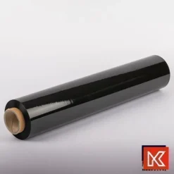 KADAX Stretchfolie, Handfolie, Wickelfolie, Transport, Schwarz, 6 Stück