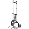KADAX Transportwagen für Schleifmaschine, klappbar, Aluminium, flach, stabil, 70 kg