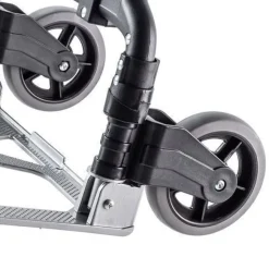 KADAX Transportwagen für Schleifmaschine, klappbar, Aluminium, flach, stabil, 70 kg