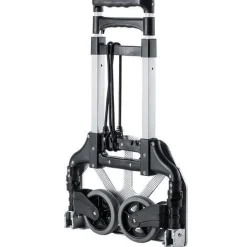 KADAX Transportwagen für Schleifmaschine, klappbar, Aluminium, flach, stabil, 70 kg
