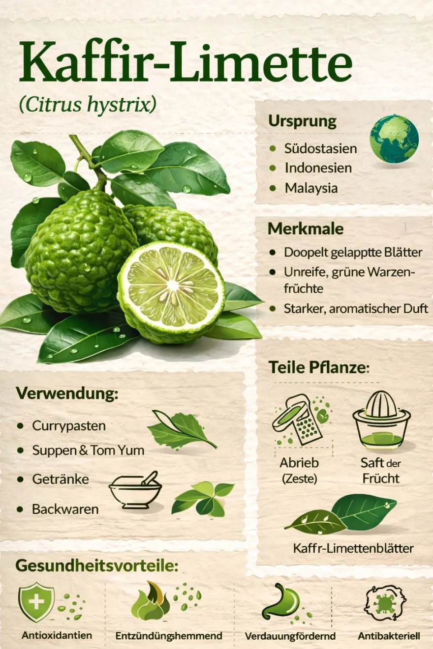 Kaffir Limette 140-180 cm Citrus Hystrix Kaffernlimette Combava Pflanze