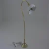 Kahlert Stehlampe Messinglampe Porzellanschirm Höhe:150mm 10252