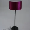 Kahlert Stehlampe Metallfuß Stoffschirm Höhe:100mm 10238