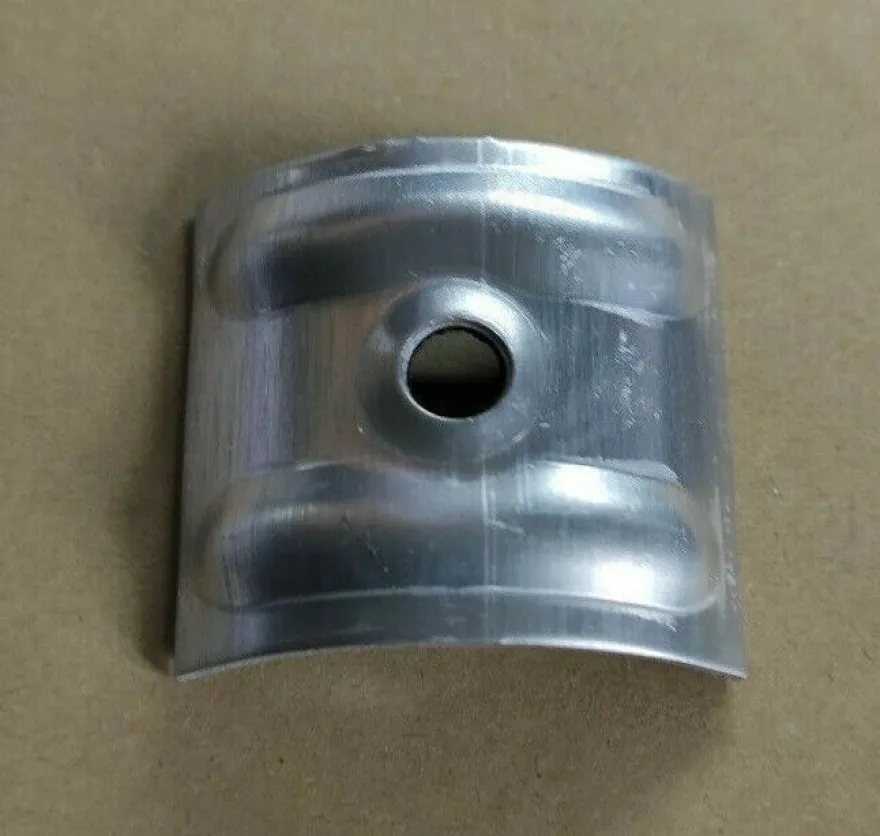 Kalotten Aluminium 24° für Sinus Profil 76/18 Wellplatten vers. RAL Farben