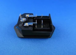 Kaltgeräte-Steckverbinder Stecker C-14 10A/250V mit Schalter, 6A/250V