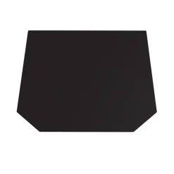 Kamin Bodenplatte 1200x1100x2mm Stahl schwarz Funken & Feuerschutz Ofenplatte C1