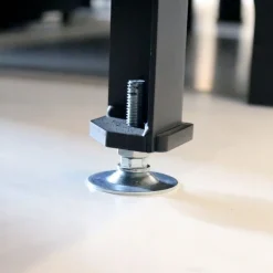 Kamineinsatz aus Stahl KRATKI MBA rechts 17 kW Ø 200 mit Schiebetür gebogenes Glas