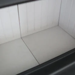 Kamineinsatz aus Stahl KRATKI MBM links 10 kW Ø 200 mit Schiebetür gebogenes Glas