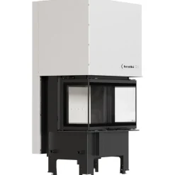Kamineinsatz KRATKI REGNOR 680/280 7 kW Ø 160 3 seiten glas