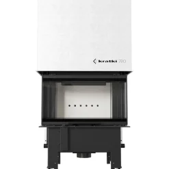 Kamineinsatz KRATKI REGNOR 680/280 7 kW Ø 160 3 seiten glas