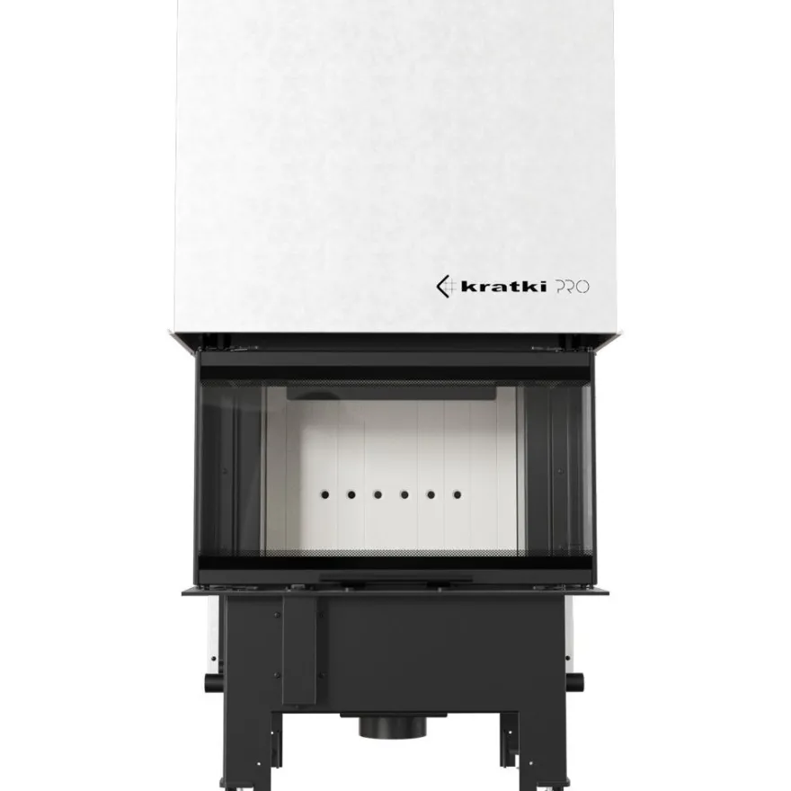 Kamineinsatz KRATKI REGNOR 680/280 7 kW Ø 160 3 seiten glas
