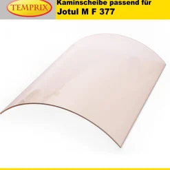 Kaminglas für Jotul Ofenmodelle mit gebogener und prismatischer Glas Sichtscheibe