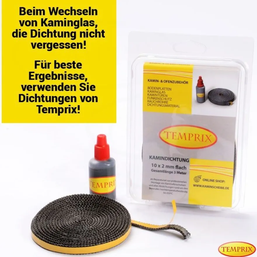 Kaminglas für Spartherm Ofen mit gebogener Kaminscheibe Ofenglas rund gebogen