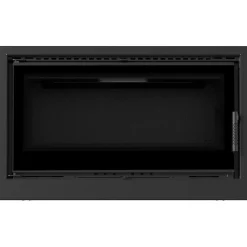Kamin-Kassette KRATKI ARKE 95 14 kW Ø 200 schwarz Verkleidung
