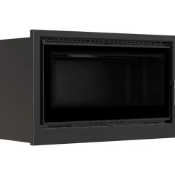 Kamin-Kassette KRATKI ARKE 95 14 kW Ø 200 schwarz Verkleidung