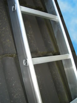 Kaminkehrerleiter Dachleiter Nr. 74215 Alu 4,20 m 15 Sprossen