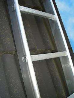 Kaminkehrerleiter Dachleiter Nr. 74333 Alu 9,24 m 33 Sprossen