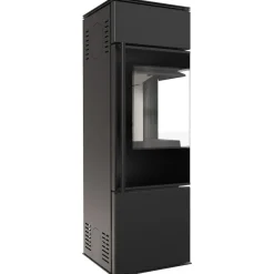 Kaminofen aus Stahl KRATKI REN/S rechts Ø 150 7 kW