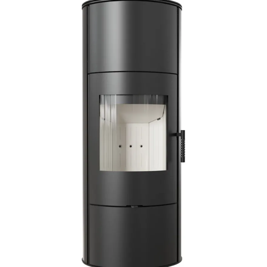 Kaminofen aus Stahl KRATKI ROLLO Hoch Ø 150 7 kW