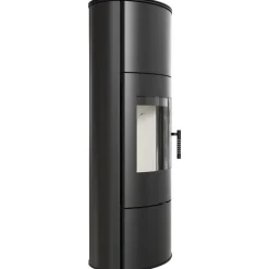 Kaminofen aus Stahl KRATKI ROLLO Hoch Ø 150 7 kW