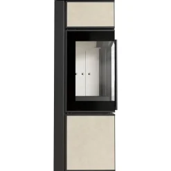 Kaminofen aus Stahl KRATKI TORA/S 8 kW Ø 150 Quarzsinter FOKOS SALE