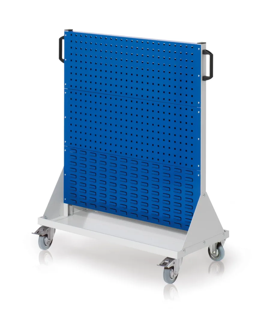 Kappes RasterMobil® mobiler Arbeitsplatzschrank Groese #3 1230x1000x500mm 4 Lochpla