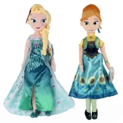 Kawaii Elsa Anna Stoffpuppen Kinder Soother Plüsch Spielzeug Film Frozen Merchandise