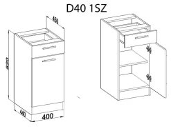 Küche Küchenschrank Unterschrank Hängeschrank Küchenzeile Kühlschrank