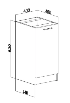 Küche Küchenschrank Unterschrank Hängeschrank Küchenzeile Kühlschrank