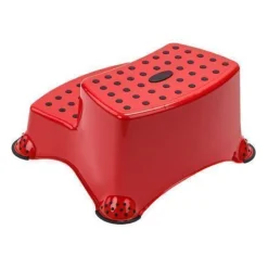 Keeeper Tritthocker zweistufig mit Anti-rutsch-Funktion Cars rot