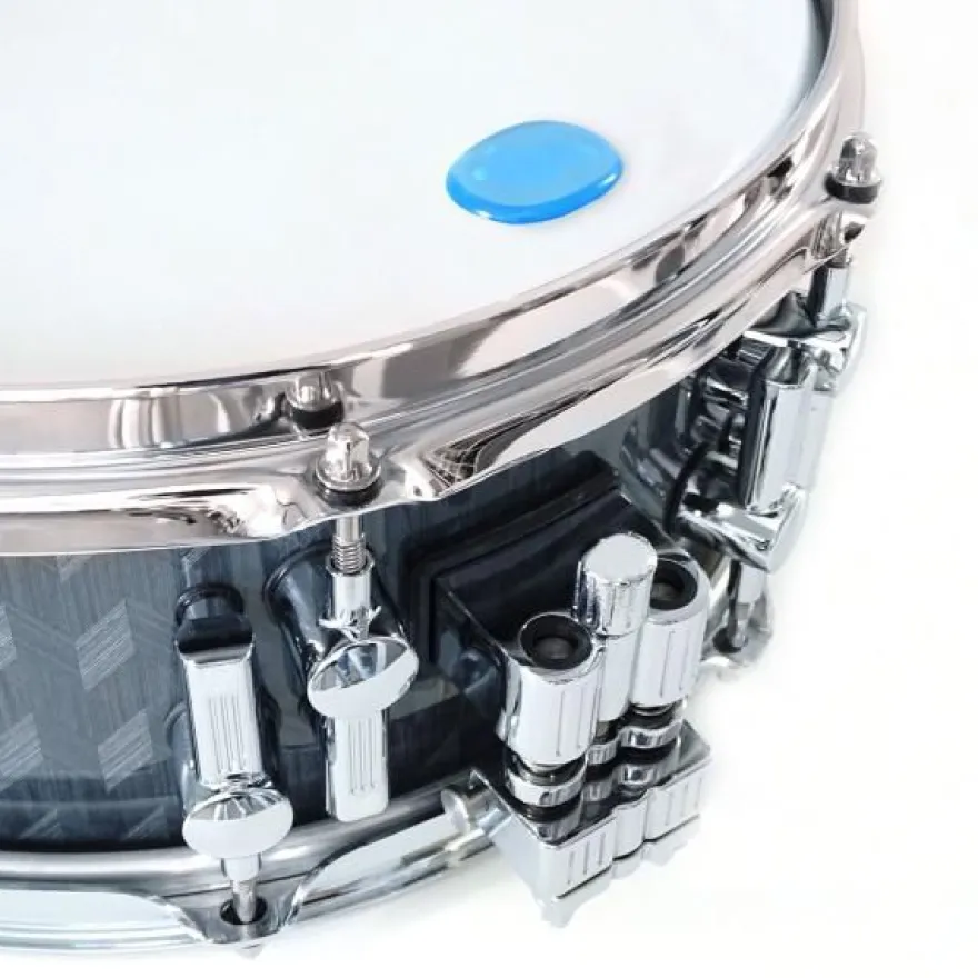 keepdrum Dämpfer Pads für Felle Blau 6 Stück